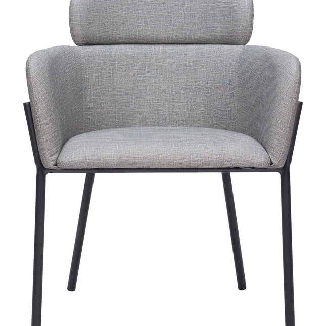 Bremor Dining Chair (Set of 2) Slate Gray Chairs TriadCommerceInc   