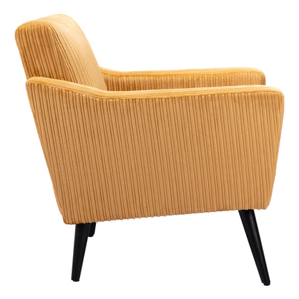 Bastille Accent Chair Yellow Chairs TriadCommerceInc   