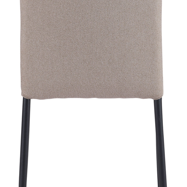 Harve Dining Chair (Set of 2) Beige Chairs TriadCommerceInc   