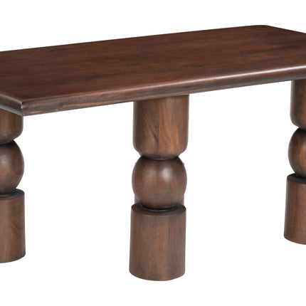 Split Coffee Table Brown Coffee Tables [TriadCommerceInc]   