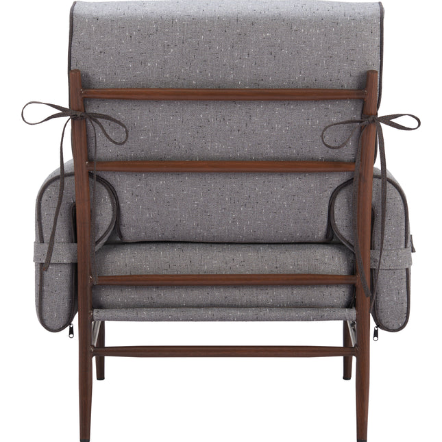 Klem Accent Chair Gray Chairs TriadCommerceInc   