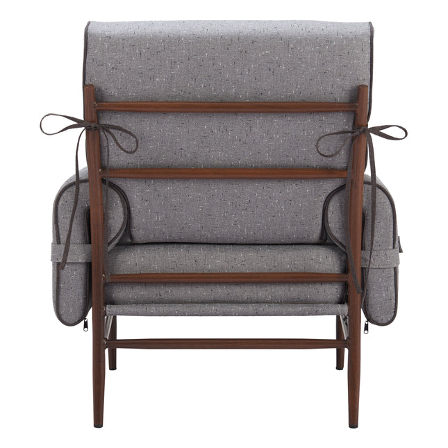 Klem Accent Chair Gray Chairs [TriadCommerceInc]   