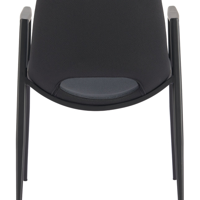 Desi Dining Chair (Set of 2) Black Chairs TriadCommerceInc   