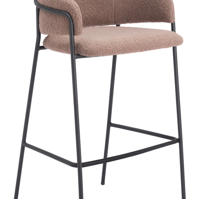 Marcel Barstool (Set of 2) Brown Barstools TriadCommerceInc Default Title  