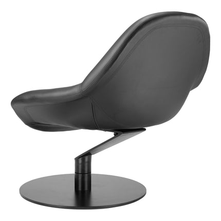 Poole Accent Chair Black Chairs [TriadCommerceInc]   