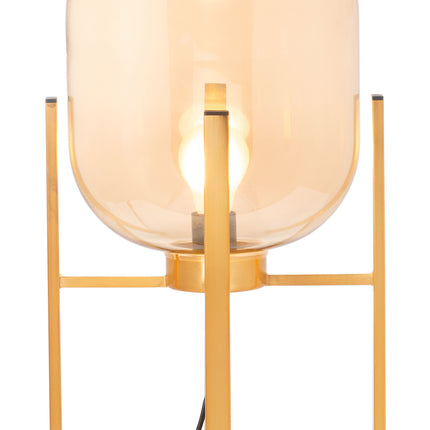 Wonderwall Table Lamp Gold Table Lamps [TriadCommerceInc]   