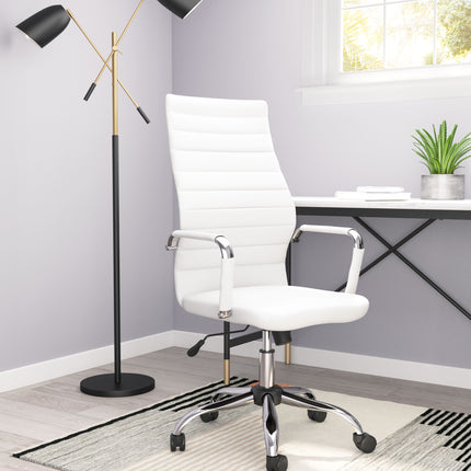 Primero Office Chair White Chairs [TriadCommerceInc]   
