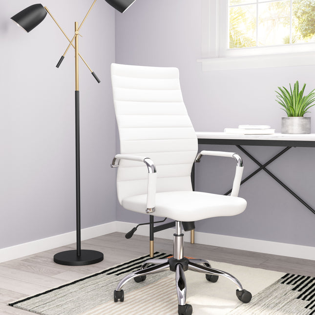 Primero Office Chair White Chairs TriadCommerceInc   