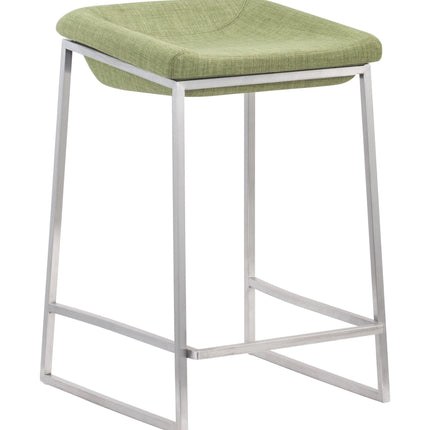 Lids Counter Stool (Set of 2) Green Counter Stools [TriadCommerceInc] Default Title  