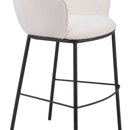 Essen Barstool Ivory Barstools [TriadCommerceInc]   