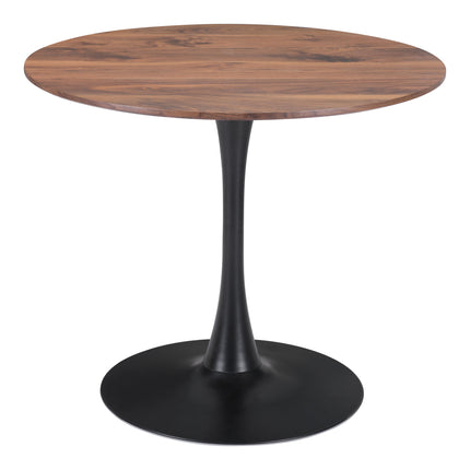 Opus Dining Table Brown & Black Tables TriadCommerceInc   