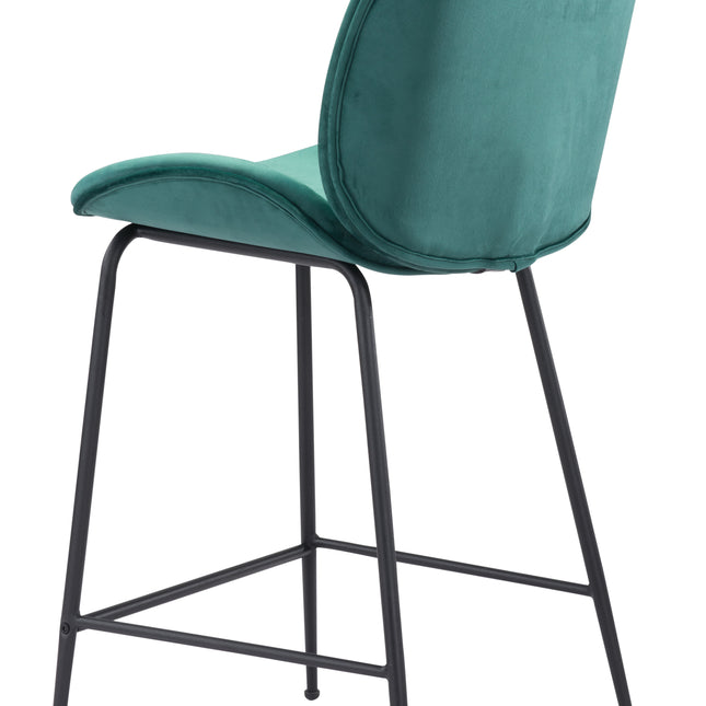 Miles Counter Stool Green Counter Stools TriadCommerceInc   