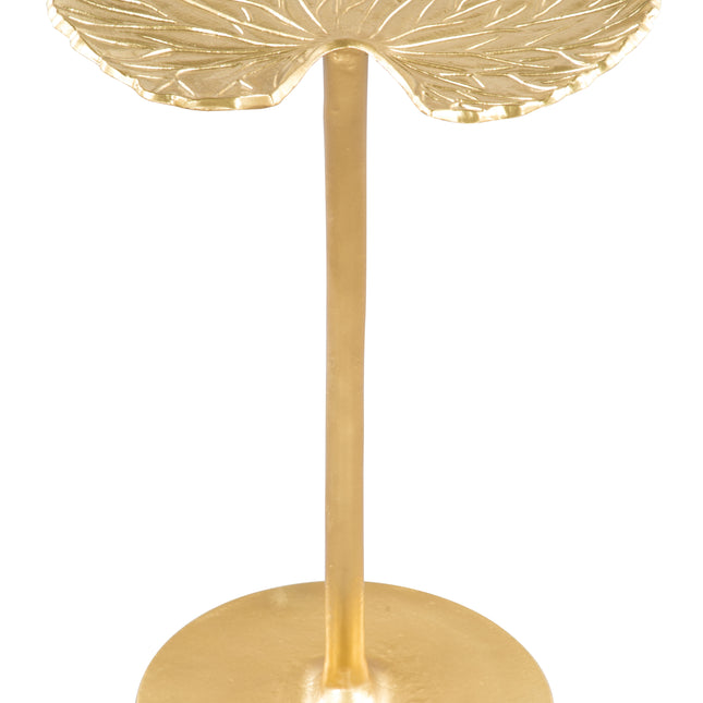 Lily Side Table Gold Side Tables TriadCommerceInc   