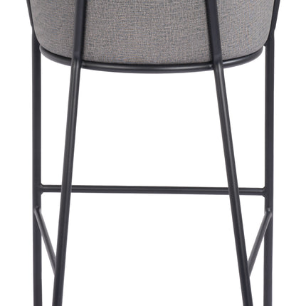 Bremor Barstool Slate Gray Barstools TriadCommerceInc   