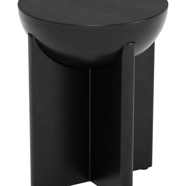 Tume Side Table Black Side Tables TriadCommerceInc   