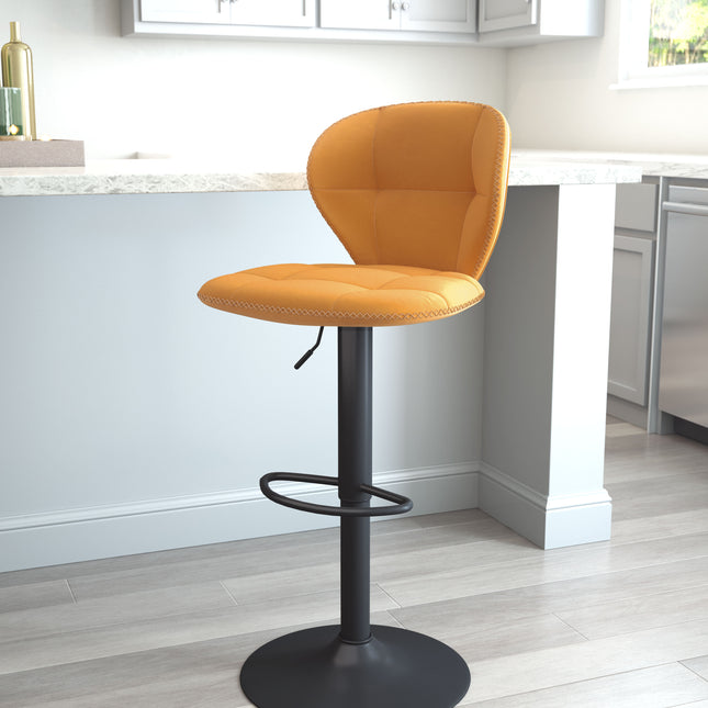 Salem Barstool Yellow Barstools TriadCommerceInc   