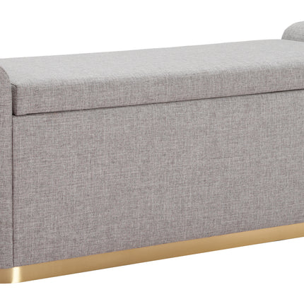 Dobo Storage Bench Gray Benches TriadCommerceInc Default Title  