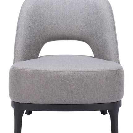 Mistley Accent Chair Gray Chairs TriadCommerceInc   