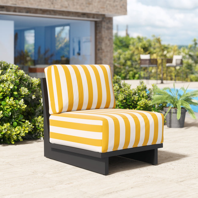 Shoreline Accent Chair Yellow Seating TriadCommerceInc   