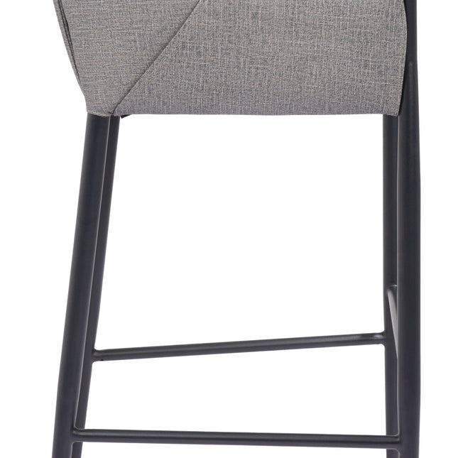 Andover Barstool Slate Gray Barstools TriadCommerceInc   