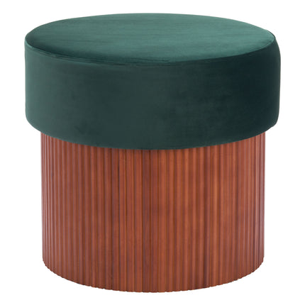 Boto Storage Ottoman Green Ottomans TriadCommerceInc Default Title  