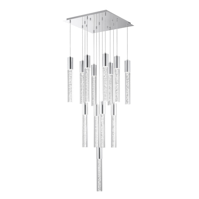 Sparkling Night Cylinder Chandelier// 13 Light Chandeliers TriadCommerceInc   