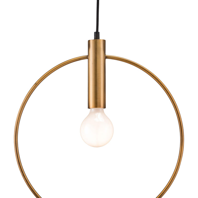 Irenza Ceiling Lamp Brass Pendant Lights TriadCommerceInc   