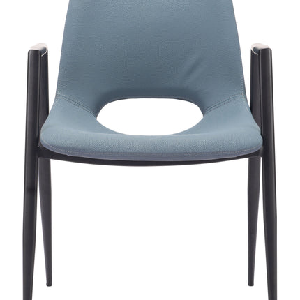 Desi Dining Chair (Set of 2) Blue Chairs TriadCommerceInc   