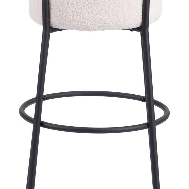 Blanche Barstool (Set of 2) Ivory Barstools TriadCommerceInc   