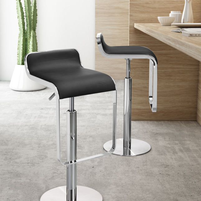 Equino Barstool Black Barstools TriadCommerceInc   