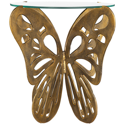 Motyl Accent Table Gold Accent tables [TriadCommerceInc]   
