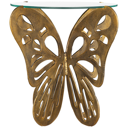 Motyl Accent Table Gold Accent tables TriadCommerceInc   