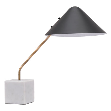 Pike Table Lamp Black & White Table Lamps TriadCommerceInc Default Title  