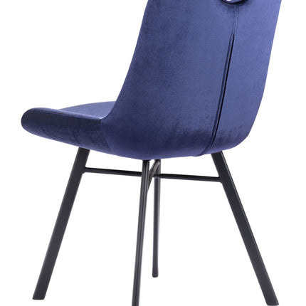 Tyler Dining Chair (Set of 2) Blue Chairs TriadCommerceInc   