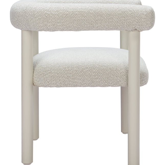 Sunbath Dining Chair (Set of 2) White Seating TriadCommerceInc   