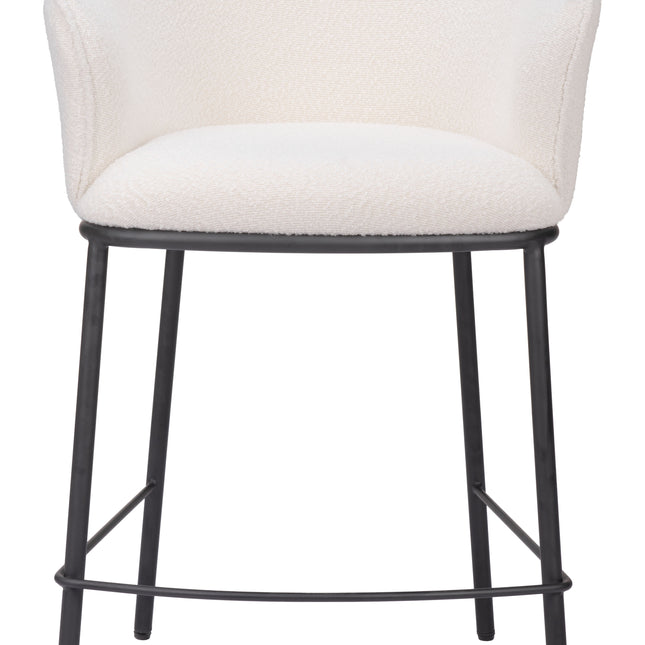 Essen Counter Stool Ivory Counter Stools TriadCommerceInc   