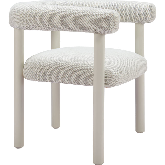 Sunbath Dining Chair (Set of 2) White Seating TriadCommerceInc   