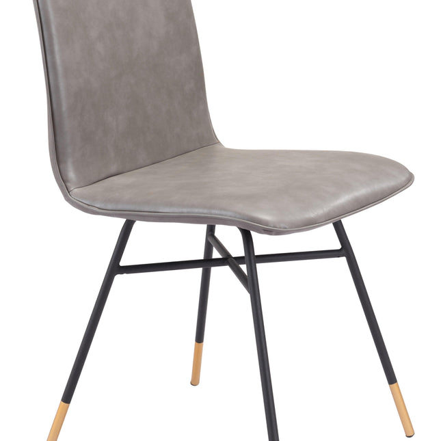 Var Dining Chair (Set of 2) Gray Chairs TriadCommerceInc Default Title  