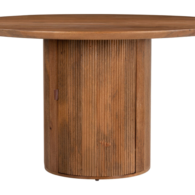 Izola Dining Table Brown Tables TriadCommerceInc   