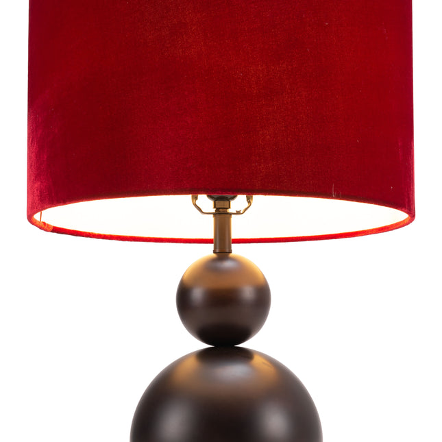 Shobu Table Lamp Red Table Lamps TriadCommerceInc   