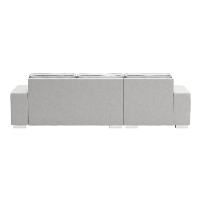 Brickell Sectional Light Gray Sofas [TriadCommerceInc]   