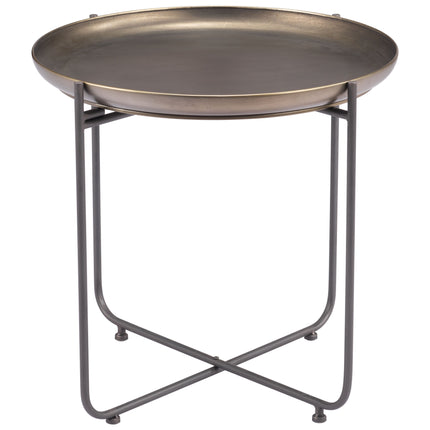 Bronson Side Table Bronze Side Tables [TriadCommerceInc]   