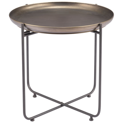 Bronson Side Table Bronze Side Tables TriadCommerceInc   