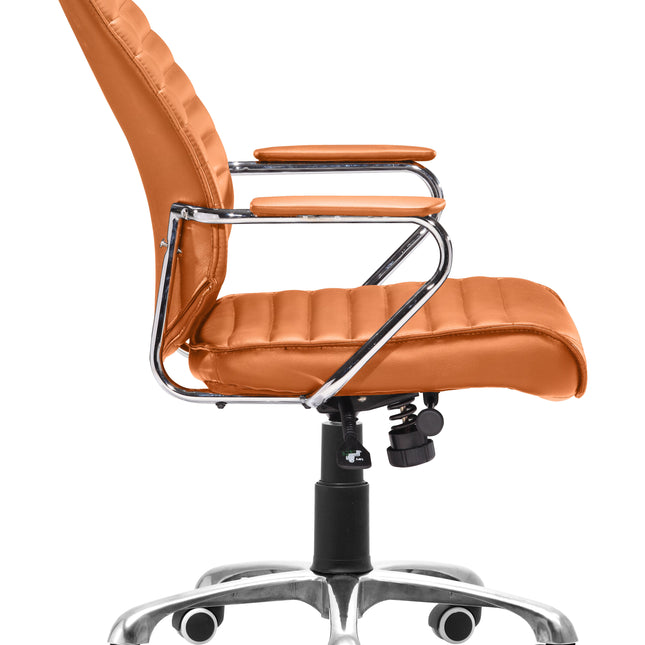 Enterprise Low Back Office Chair Orange Chairs TriadCommerceInc   