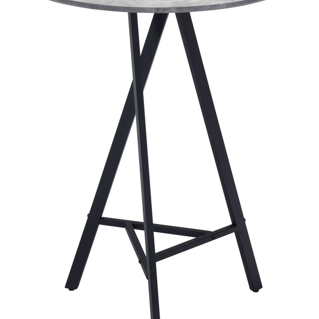 Metz Bar Table Gray Tables TriadCommerceInc   