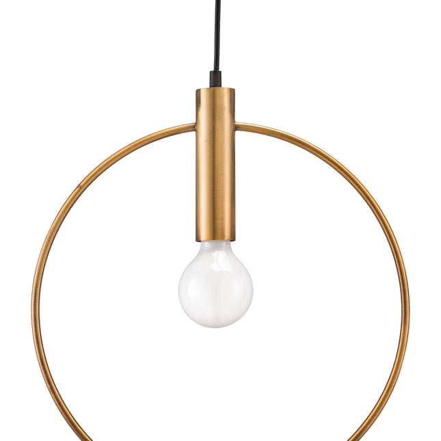 Irenza Ceiling Lamp Brass Pendant Lights TriadCommerceInc   