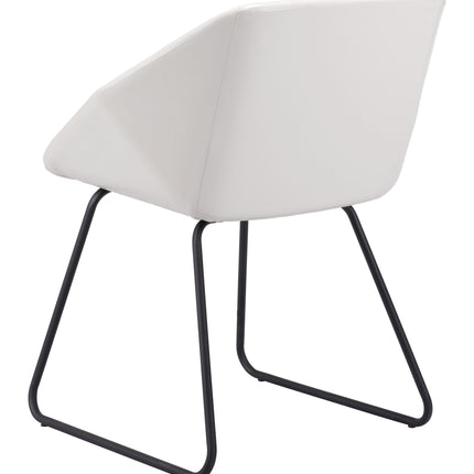 Miguel Dining Chair (Set of 2) White Chairs TriadCommerceInc   