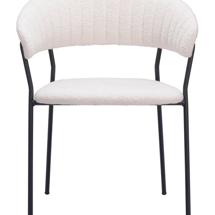 Josephine Dining Chair (Set of 2) Cream Chairs TriadCommerceInc   