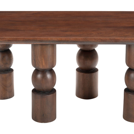 Split Coffee Table Brown Coffee Tables [TriadCommerceInc]   