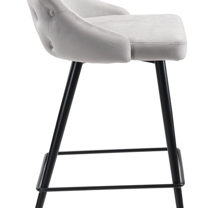 Piccolo Barstool Gray Barstools [TriadCommerceInc]   